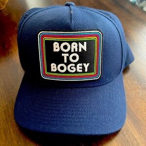 G/Fore Born to Bogey Navy Snapback Hat